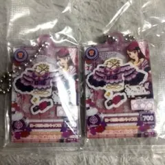 アイカツ！だれでもアイドル活動 アクリルチャーム3 紫吹蘭 ローズボンボン