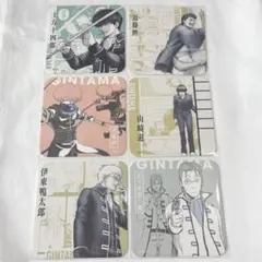 銀魂展 アートコースター 土方、近藤、山崎、斉藤、伊藤、佐々木