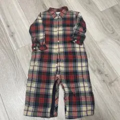 Ralph Lauren チェック柄ロンパース 80