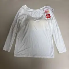ユニクロ　ヒートテックブラUネックT（八分袖）