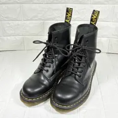 【美品】ドクターマーチン 1460 8ホール ブーツ 黒 UK7本革 レザー