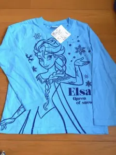 Disney Frozen Elsa アナ雪　長袖Tシャツ 130サイズ　女の子のサムネイル
