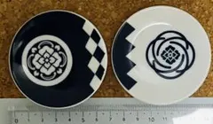 刀剣乱舞 美濃焼豆皿　第二弾　2枚のみ