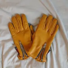 【美品】DEGNER レザーグローブ キャメル Lサイズのサムネイル