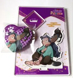 ②忍たま乱太郎 ナンジャ 缶バッジ アクリルスタンド 綾部喜八郎 セット