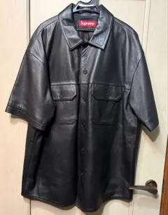 2026年最新】supreme leather shirtの人気アイテム - メルカリ