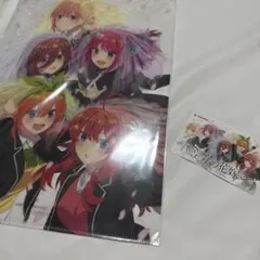 五等分の花嫁 映画 前売り券 クリアファイル 使用済 ムビチケカード ムビチケ