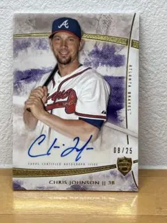 【25枚限定】2014 Topps Supremeクリス・ジョンソン 直筆サイン