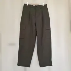 グローバルワーク　オリーブ　カーゴパンツ Mサイズ