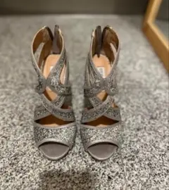 STEVE MADDEN グリッター パンプス シルバーのサムネイル
