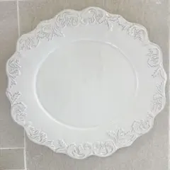 フランス製サラグレースCOTE TABLEコテターブルパスタ皿4枚セット