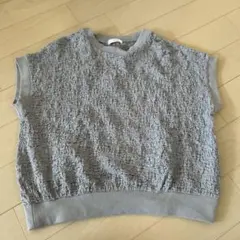 ワールド　淡いパープル系カットソー　サイズMのサムネイル
