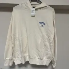 Lovetoxic アイボリー フード付きパーカー M