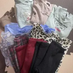 110・120 女児洋服セット(アナ雪エルサあり)