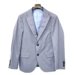 Mr.GENTLEMAN コットンテーラードジャケット 2B GRAY Lのサムネイル