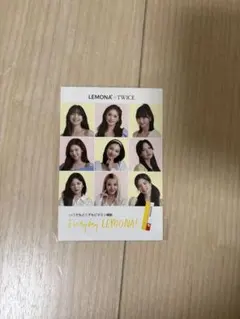 TWICE レモナ　フォトカード