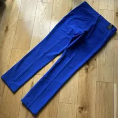 XL　アディダスゴルフ　春秋　パンツ　ナイロン　ストレッチ　ブルー　O 4way