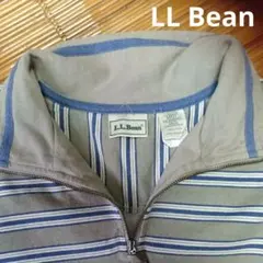 L L bean　長袖ボーダーポロシャツ