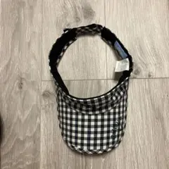 Callaway チェック柄バイザー フリーサイズ