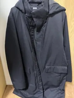 UNIQLO ハイブリッドダウンパーカー　メンズ　Mサイズ　ネイビー