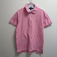 Tommy Hilfiger トミー ヒルフィガー 半袖ポロシャツ XL ピンク