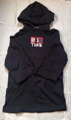 DIESEL ディーゼル スウェット ワンピース　プルオーバー パーカー ロゴ