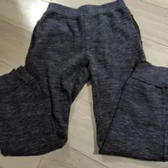 UNIQLO 150 ダークグレー ドライスウェットパンツ