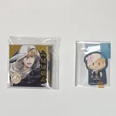 刀剣乱舞 とうらぶ わくわく本丸 缶バッジ 鶴丸国永 山姥切長義 - メルカリ