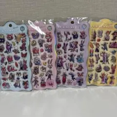 ズートピアキャラクターシールセット 4枚zu8