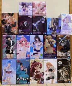 【新品・未開封】 美少女系他 プライズフィギュア まとめ売り 17体セットのサムネイル
