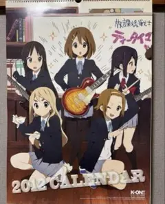 けいおん K-ON 壁掛けカレンダー Calendar 京都アニメーション