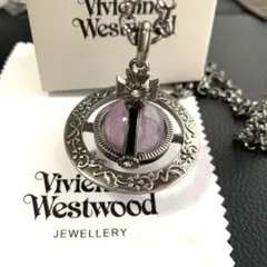 VivienneWestwood｜ミディアムオーブネックレス　パープル L VivienneWestwood｜ミディアムオーブネックレス シルバー