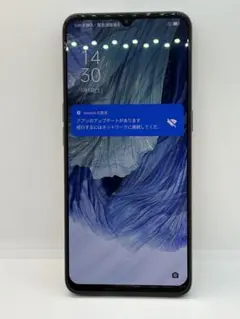 OPPO A73 ネイビーブルー　本体　ケース