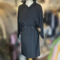 昭和レトロブラックワンピース