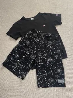 Champion 半袖Tシャツとショートパンツセット