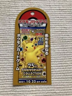 25th Anniversary Collection ダミーカード パッケージ