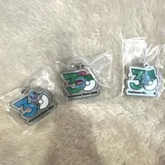 ポケモン30周年メタルチャームマスコット3個セット