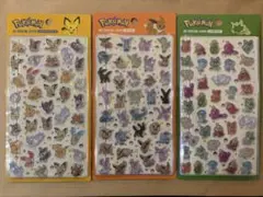 【韓国限定】ポケモン　3Dクリスタルステッカー