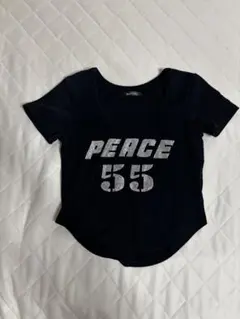 SHAGGIE PEACE 55 半袖Tシャツ 黒のサムネイル