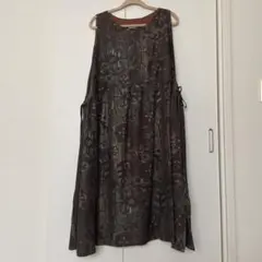 着物リメイク　ラップワンピースドレス