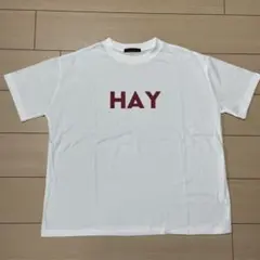 GORGE プリントTシャツ白