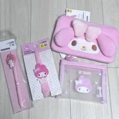 マイメロディー　韓国ダイソー　4点セットのサムネイル