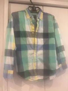 GapKids チェック柄 長袖シャツ