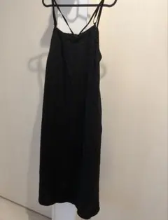 LEPSIM ブラック キャミワンピース Fサイズ
