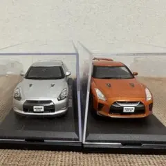 アシェット 国産名車コレクション NISSAN GT-R R35 2台セットのサムネイル
