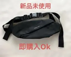 新品未使用 ブラックボディバッグ Fashion male