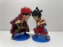 ワンピース ワールドコレクタブル ワノ国5 ルフィ太郎 キッド セットのサムネイル