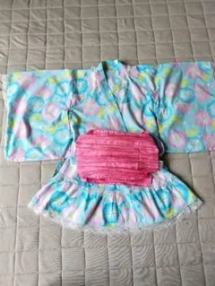 浴衣　120  セパレート　浴衣セット