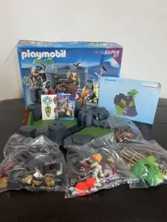 プレイモービル　城　アジト　中世　戦士　Playmobil スクデット　3137のサムネイル