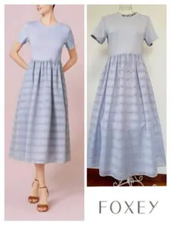 ☆フォクシーニューヨーク42777Dress Lilasワンピース38☆
